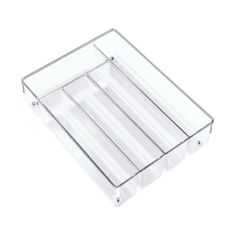 IDESIGN - iDesign Linus 2 in. H X 13.7 in. W X 10.7 in. D Plastic Cutlery Tray