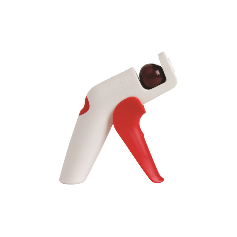 CHEF'N - Chef'n QuickPit Red/White Plastic Cherry/Olive Pitter