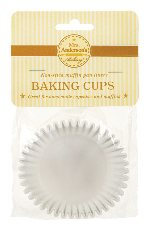 MRS. ANDERSON'S BAKING - Mrs. Anderson's Baking Texas Size Muffin Cups White 24