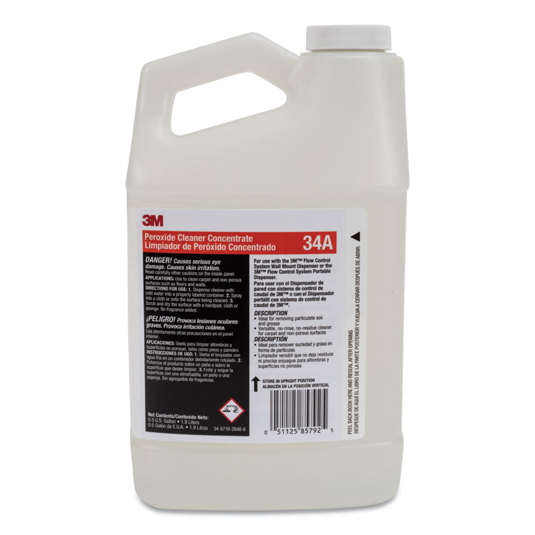 3M - Peroxide Cleaner Concentrate, 0.5 gal, 4/Carton