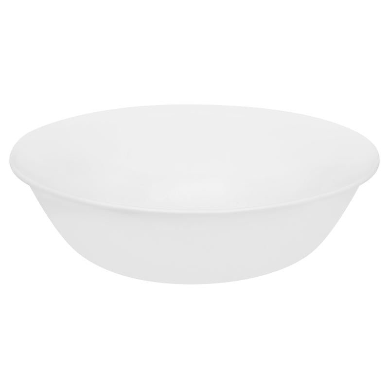 CORELLE - Corelle Livingware 32 oz Winter Frost Glass Winter Frost White Serving Bowl 9 in. D 1 pk - Case of 3