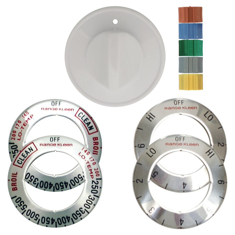 RANGE KLEEN - Range Kleen Plastic Replacement Knob Kit [8131]