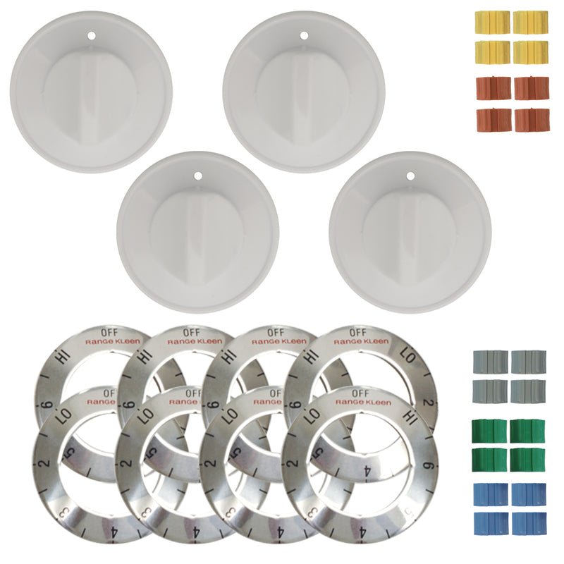 RANGE KLEEN - Range Kleen Plastic Replacement Knob Kit [8134]