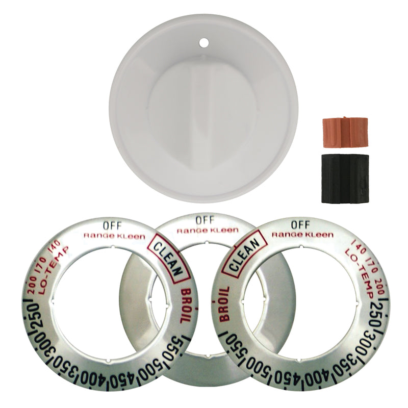 RANGE KLEEN - Range Kleen Plastic Replacement Knob Kit [8231]
