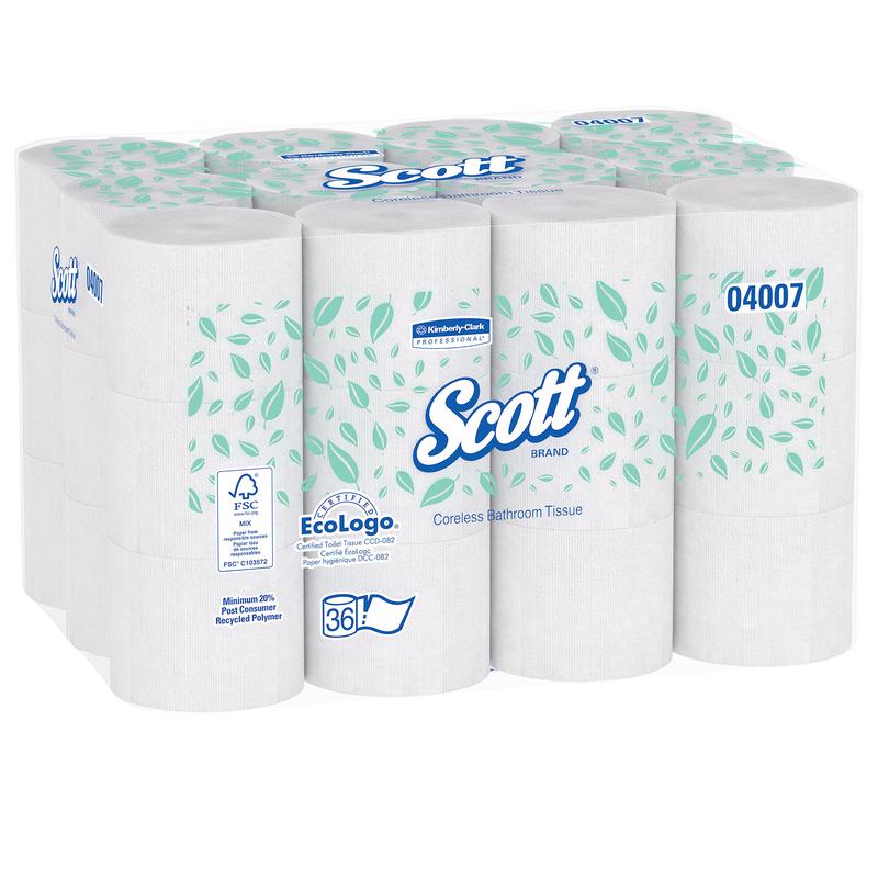 SCOTT - Scott Toilet Paper 36 Rolls 1000 sheet