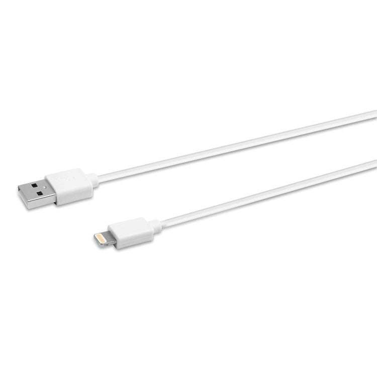 Innovera - USB Apple Lightning Cable, 3 ft, White