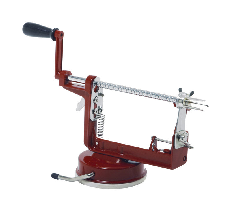 NORPRO - Norpro Apple Master Red Cast Iron Slicer and Corer