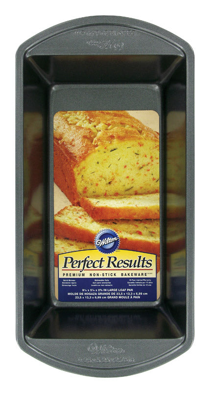 WILTON - Wilton Premium 5-1/4 in. W X 9-1/4 in. L Loaf Pan Gray 1 pk