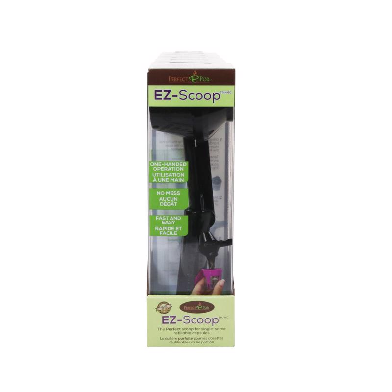 PERFECT POD - Perfect Pod EZ-Scoop Black Plastic Scoop/Funnel