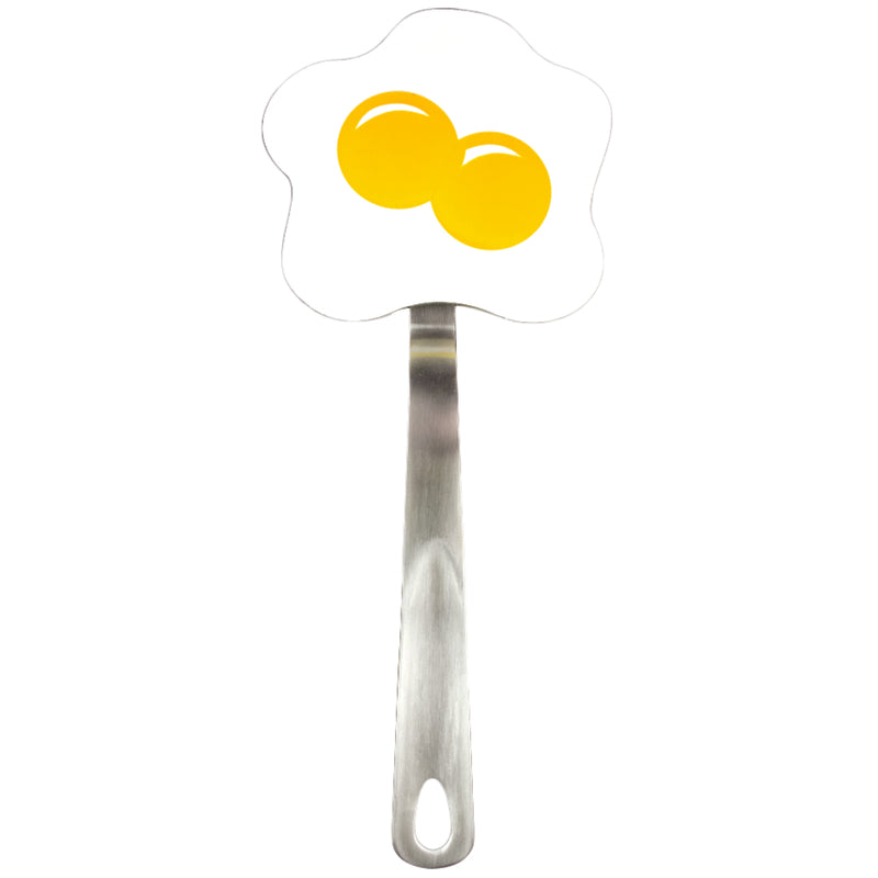 TOVOLO - Tovolo Spatulart White and Yellow Nylon/Stainless Steel Egg Turner - Case of 6