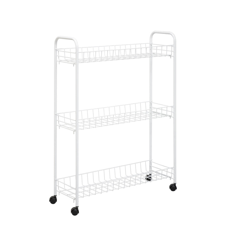 HONEY-CAN-DO - Honey-Can-Do 31-1/4 in. H X 7-7/8 in. W X 16 in. D Utility Cart