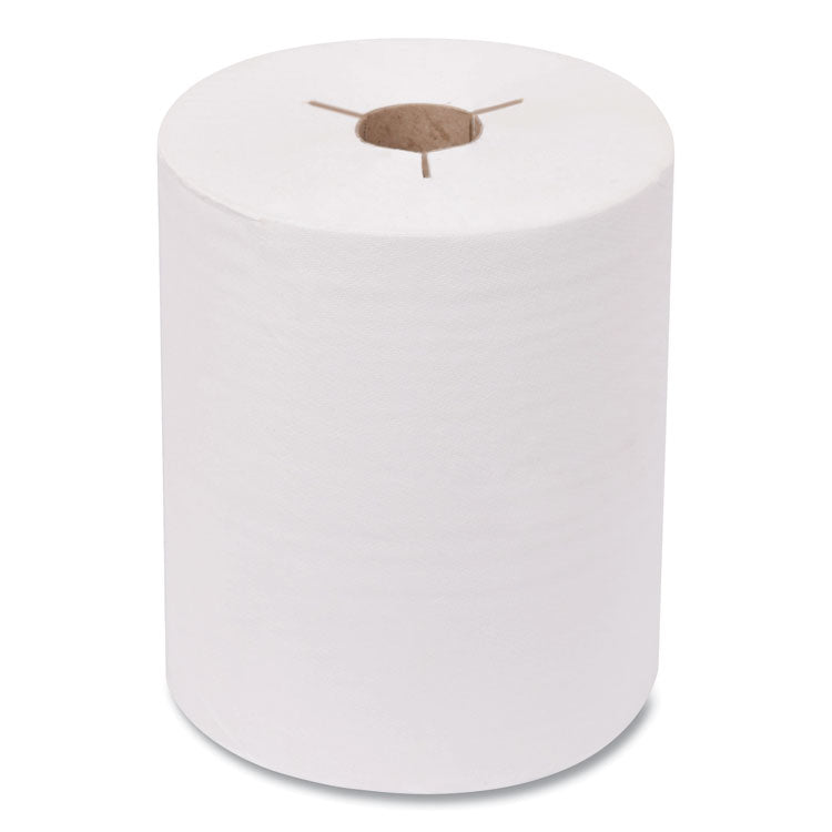 Tork - Advanced Hand Towel Roll, Notched, 1-Ply, 8 x 11, White, 491/Roll, 12 Rolls/Carton