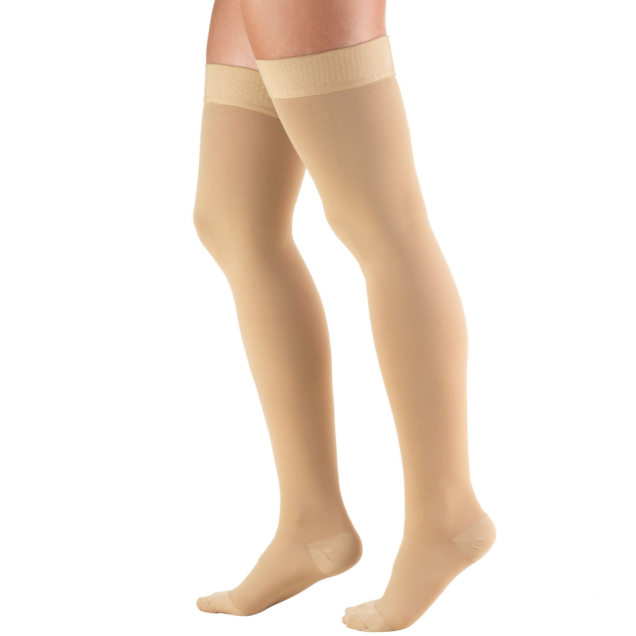 Truform - Compression Stocking Truform® Thigh High X-Large Beige Closed Toe [1/PR]