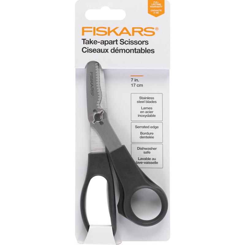 FISKARS - Fiskars 3 in. L Stainless Steel Kitchen Scissors 1 pc