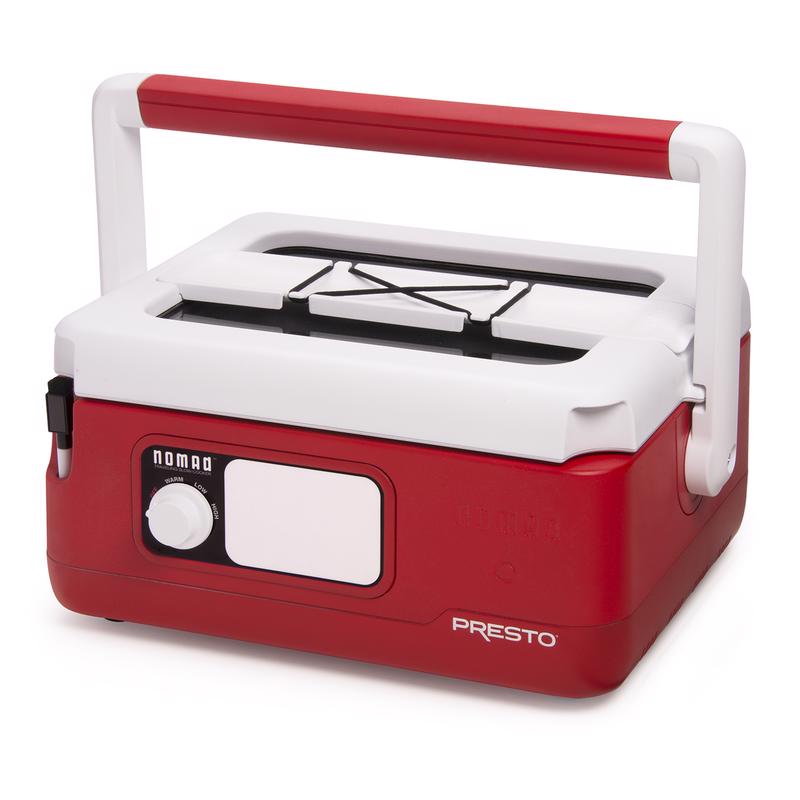 PRESTO - Presto Nomad 6 qt Red Plastic Slow Cooker