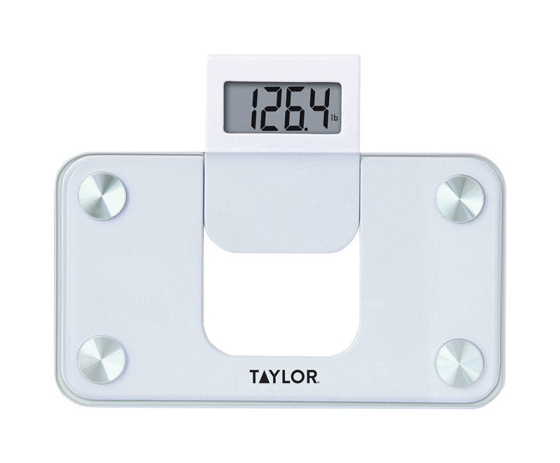 TAYLOR - Taylor 350 lb Digital Mini Bath Scale White