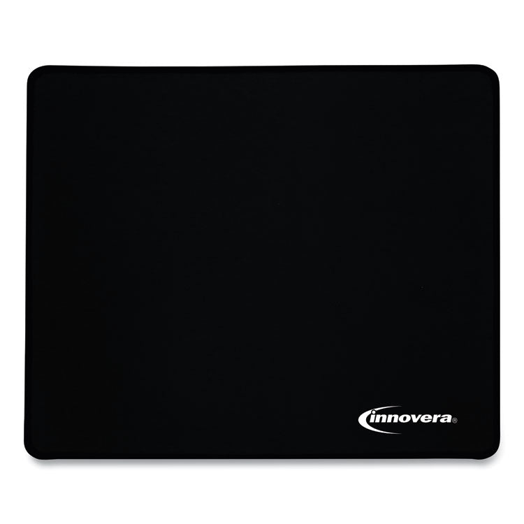 Innovera - Large Mouse Pad, 9.87 x 11.87, Black