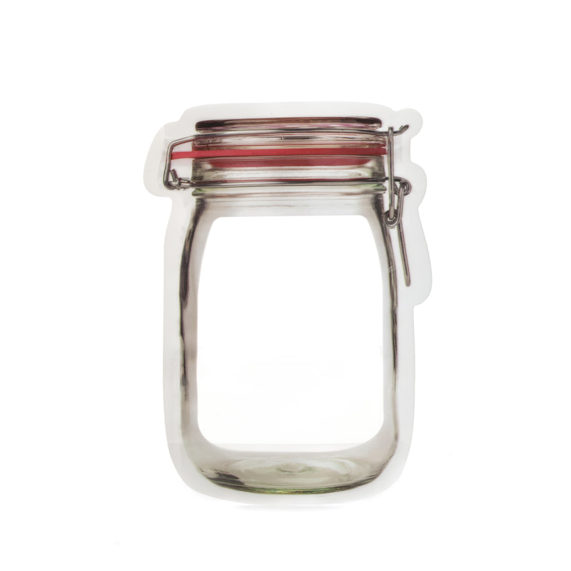 KIKKERLAND - KIKKERLAND Clear Polypropylene Mason Jar Storage Bag 17 oz - Case of 24