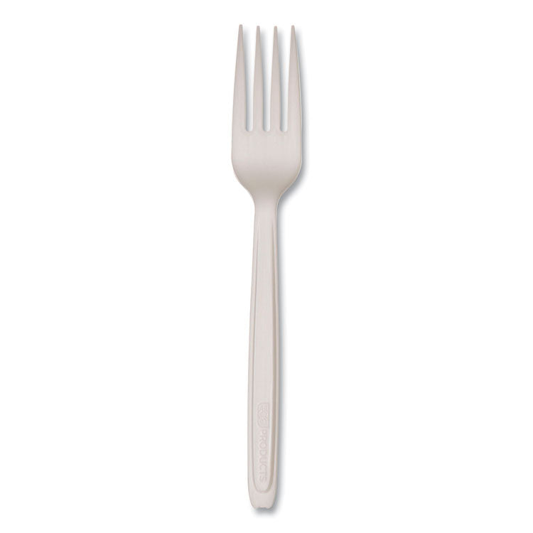 Eco-Products - Cutlery for Cutlerease Dispensing System, Fork, 6", White, 960/Carton