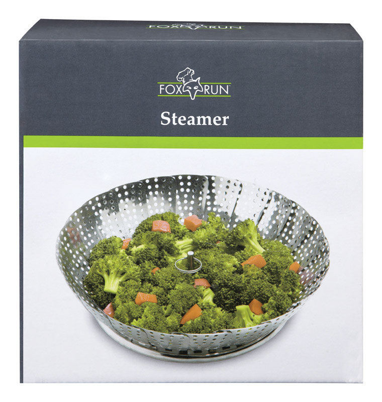 FOX RUN - Fox Run Silver Stainless Steel Steamer Basket