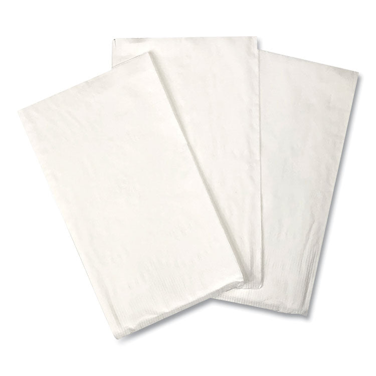 GEN - Dinner Napkins, 2-Ply, 14.50"W x 16.50"D, White