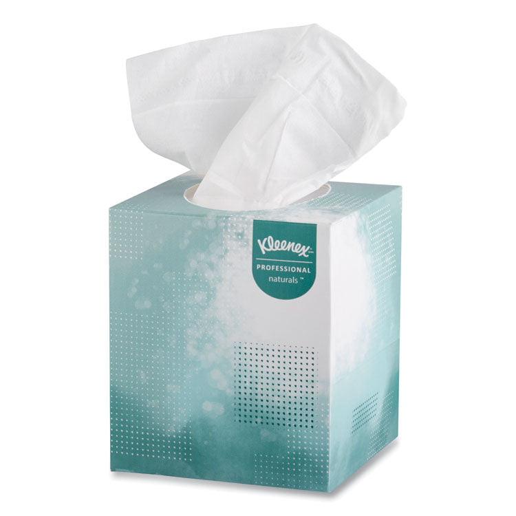Kleenex - Naturals Facial Tissue, 2-Ply, White, 90  Sheets/Box