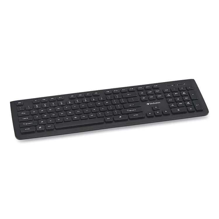 Verbatim - Wireless Slim Keyboard, 103 Keys, Black