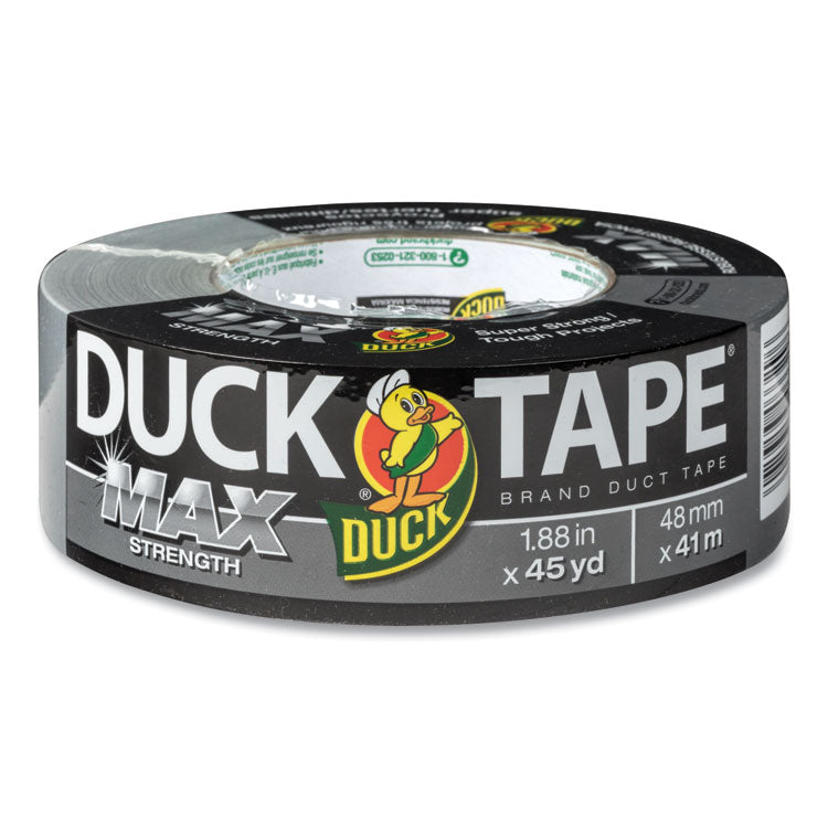 Duck - MAX Duct Tape, 3" Core, 1.88" x 45 yds, Silver