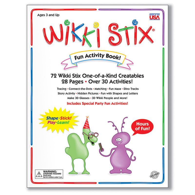 WIKKI STIX - Fun Activity Book