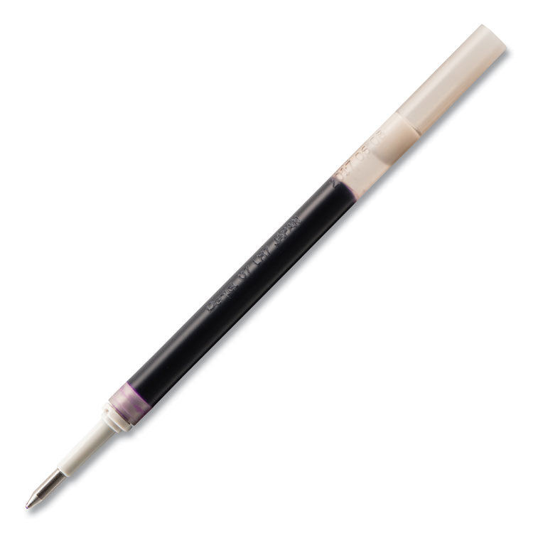 Pentel - Refill for Pentel EnerGel Retractable Liquid Gel Pens, Medium Conical Tip, Violet Ink