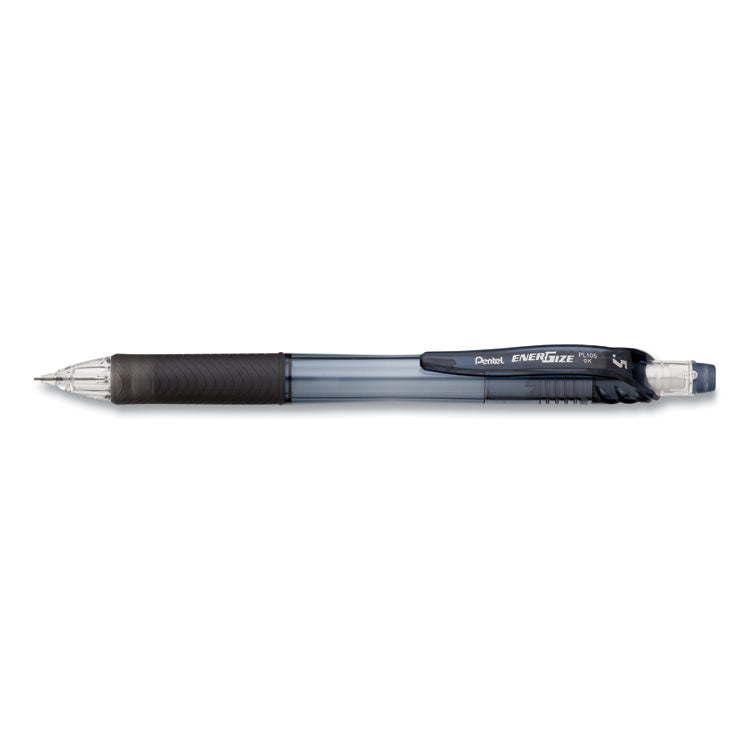 Pentel - EnerGize-X Mechanical Pencil, 0.5 mm, HB (#2.5), Black Lead, Black Barrel, Dozen