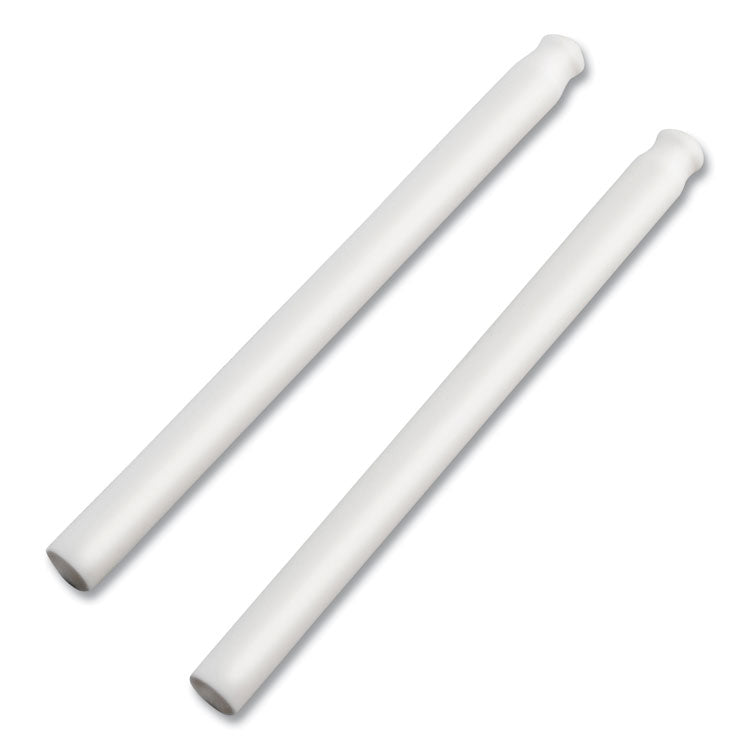 Pentel - Clic Eraser Refills for Pentel Clic Erasers, Cylindrical Rod, White, 2/Pack