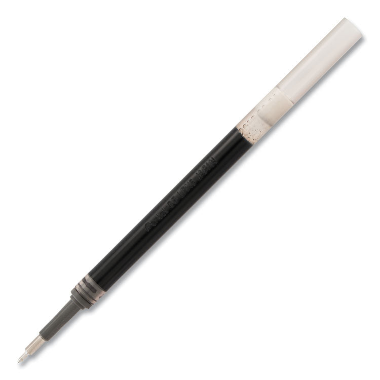 Pentel - Refill for Pentel EnerGel Retractable Liquid Gel Pens, Fine Needle Tip, Black Ink