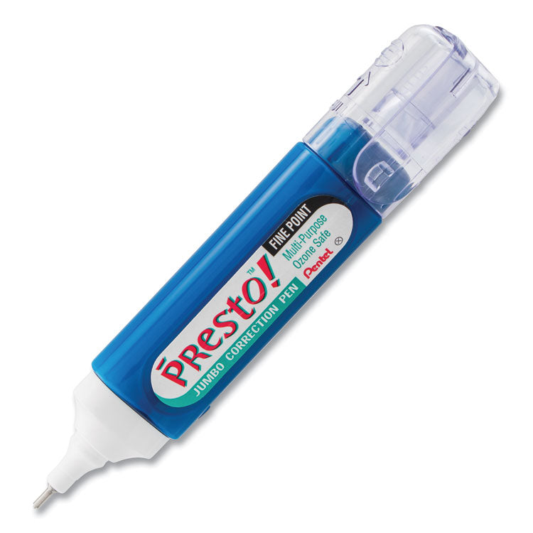 Pentel - Presto! Multipurpose Correction Pen, 12 ml, White