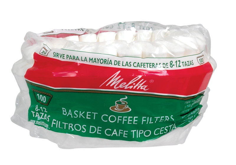 MELITTA - Melitta 8-12 cups White Basket Coffee Filter 100 pk