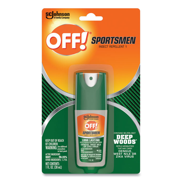 OFF! - Deep Woods Sportsmen Insect Repellent, 1 oz Spray Bottle