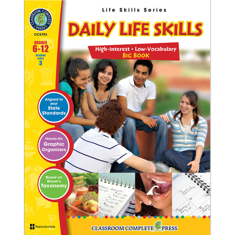CLASSROOM COMPLETE PRESS - Daily Life Skills Big Book