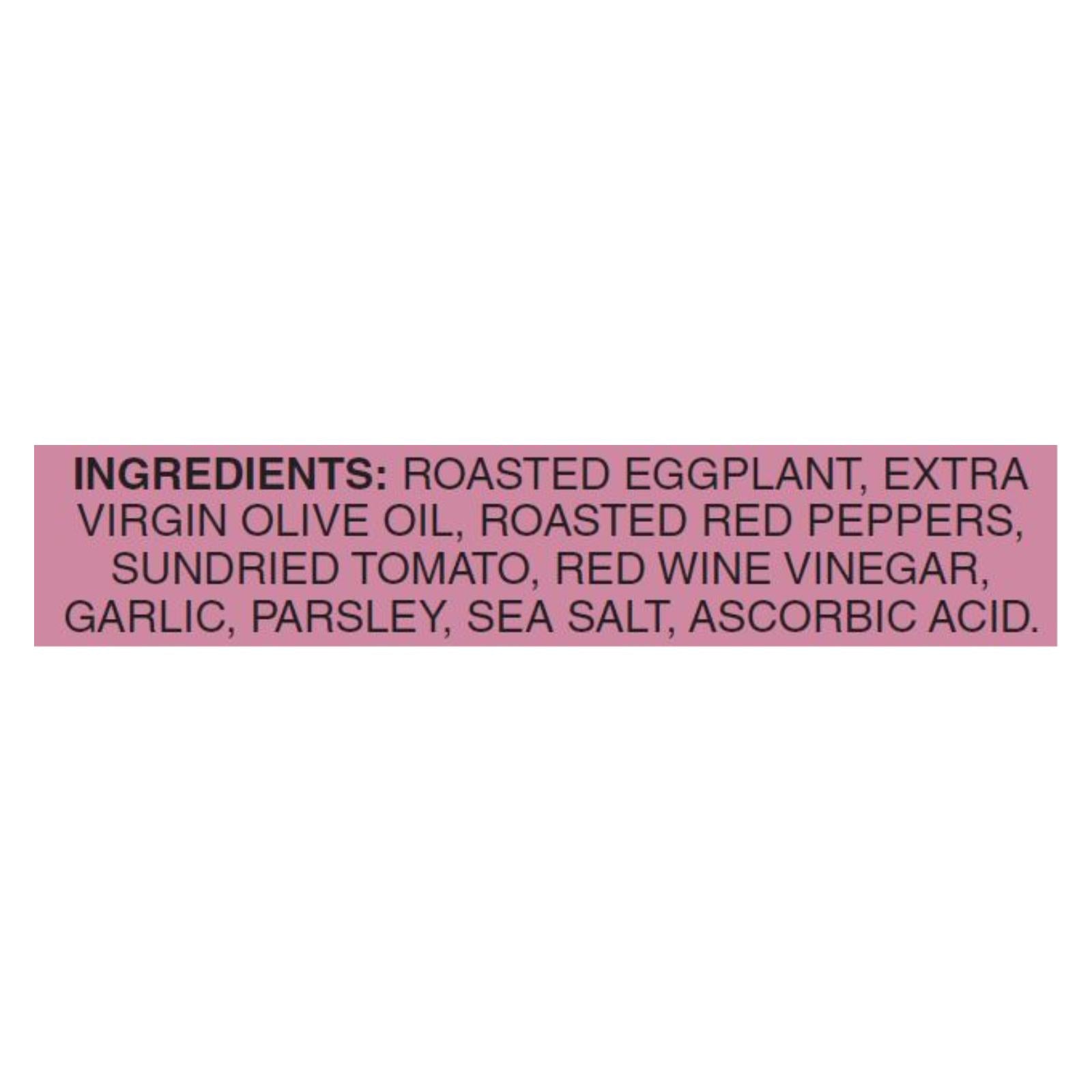 Mt Vikos Roasted Eggplant Spread - Case Of 6 - 7.3 Oz