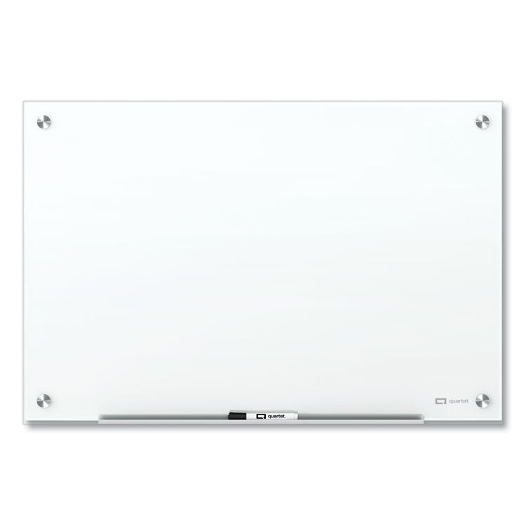 Quartet - Brilliance Glass Dry-Erase Boards, 24 x 18, White Surface