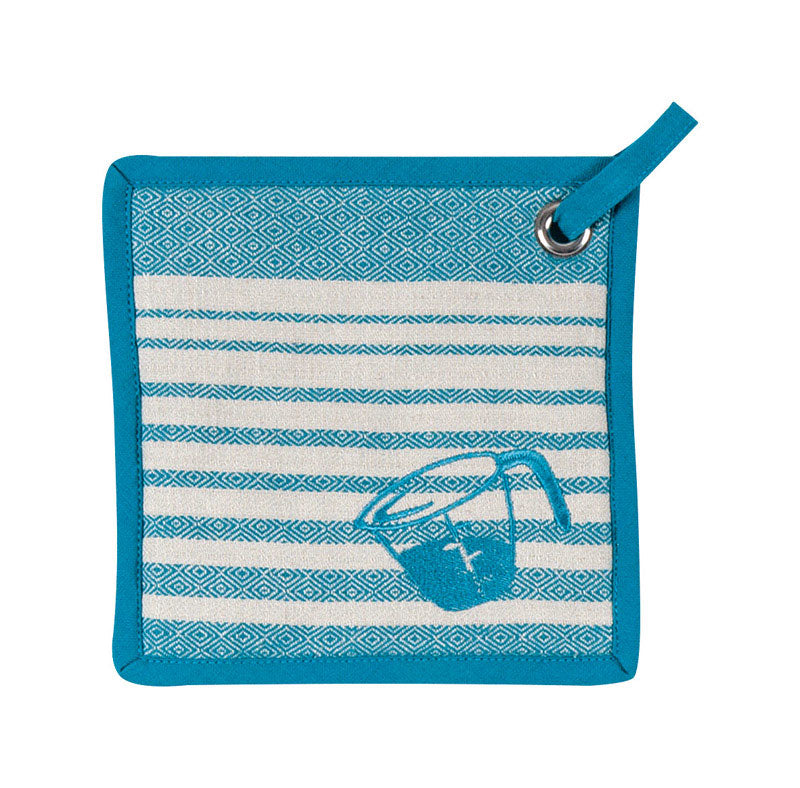 KAY DEE - Kay Dee Teal Cotton Pot Holder - Case of 6
