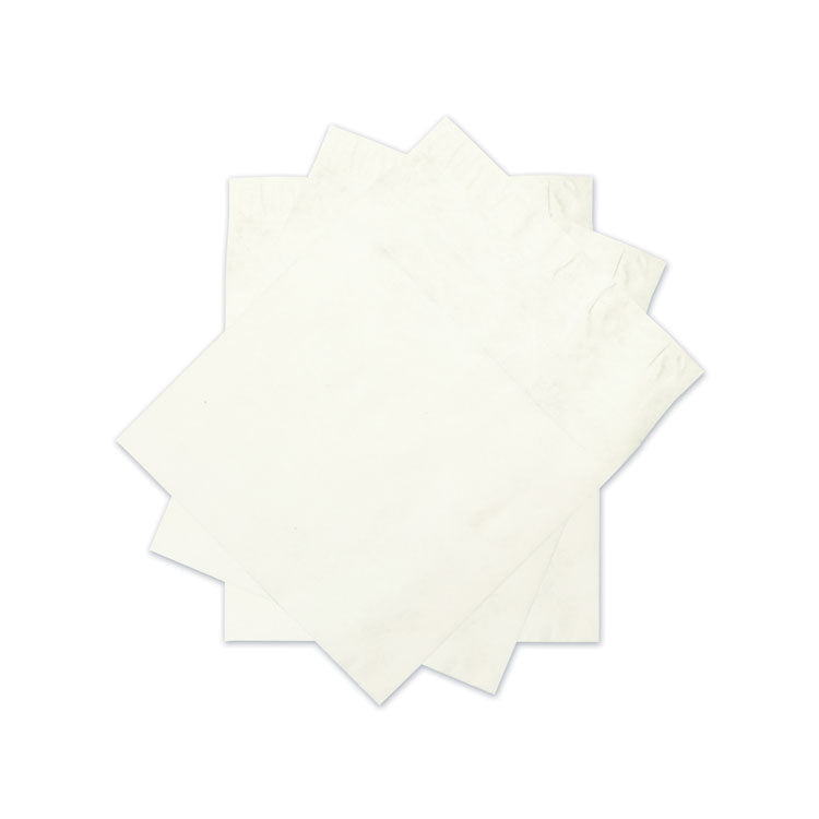 Survivor - Heavyweight 18 lb Tyvek Open End Expansion Mailers, #15 1/2, Square Flap, Redi-Strip Adhesive Closure, 12 x 16, White, 50/CT