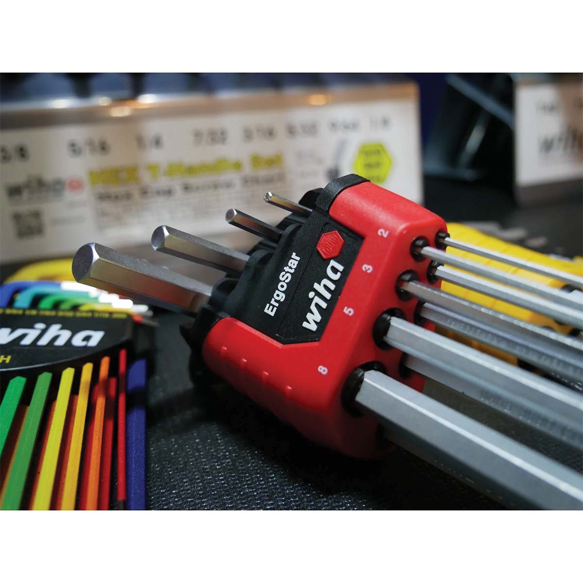 Wiha MagicRing Ball End Hex L-Key Set ‚Äì SAE/Metric (22 Piece Set)