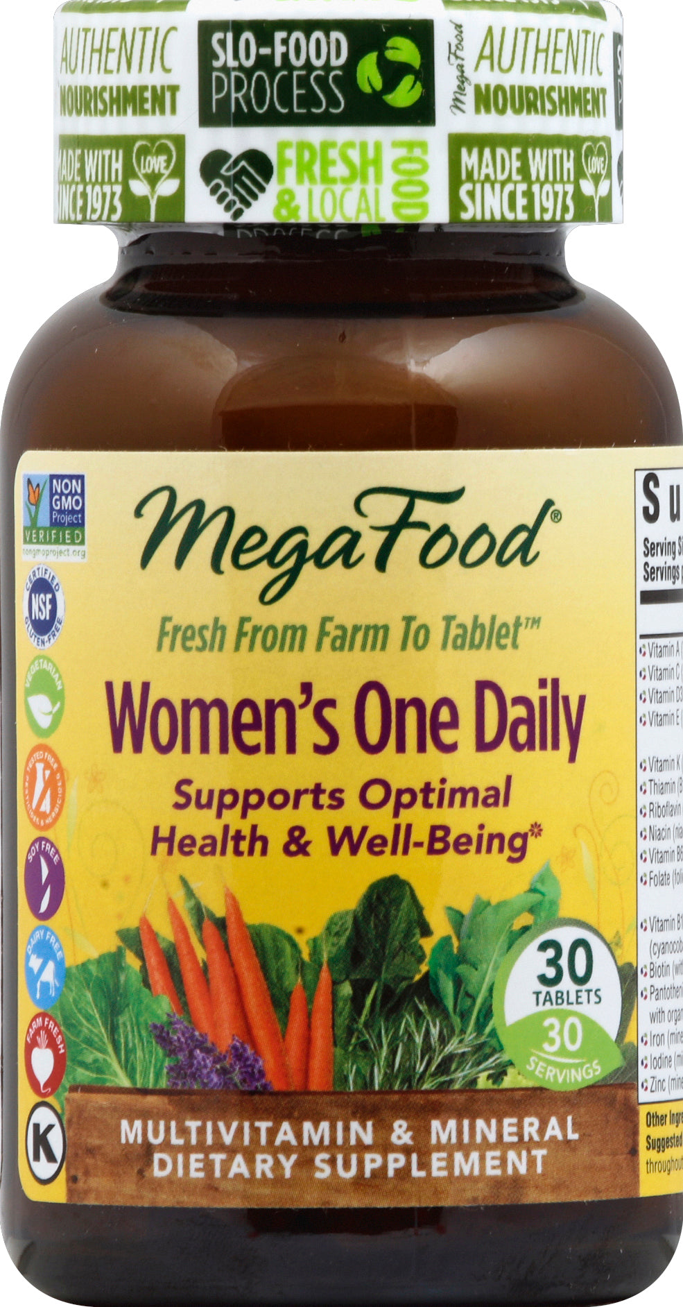 MegaFood Women's One Daily 30 ea - Case of 1
