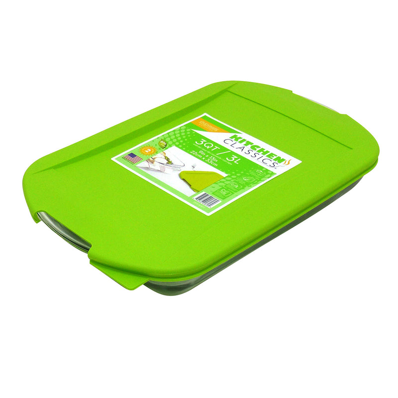 KITCHEN CLASSICS - Kitchen Classics 9 in. W X 13 in. L Baking Dish Clear - Case of 3