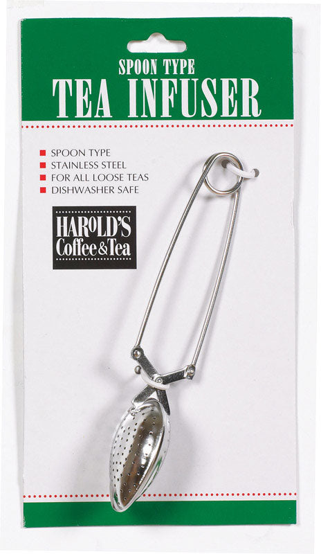HAROLD'S KITCHEN - Harold's Kitchen Silver Stainless Steel Tea Infuser
