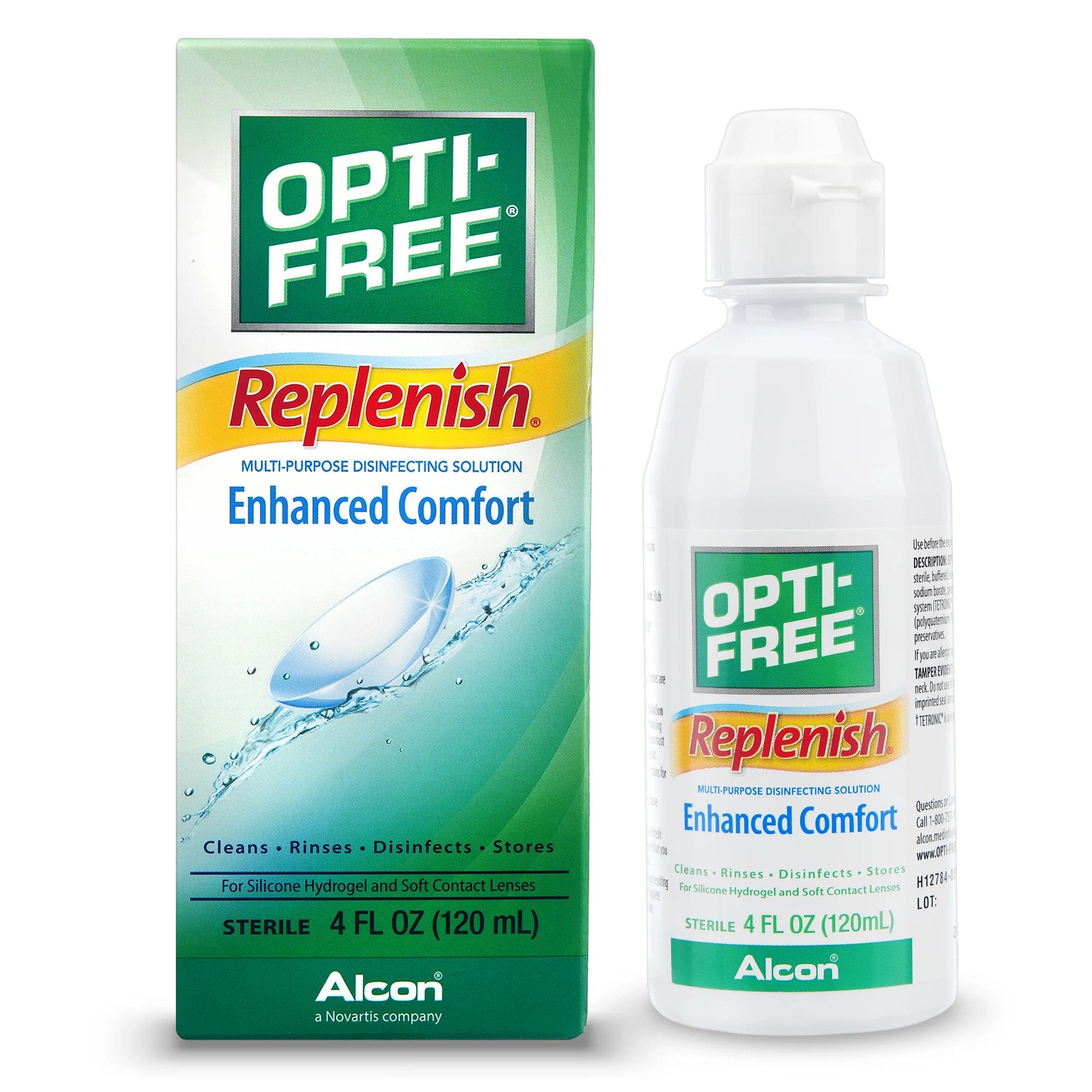 Alcon - Contact Lens Solution Opti Free® Replenish® 4 oz. Solution [1/EA]