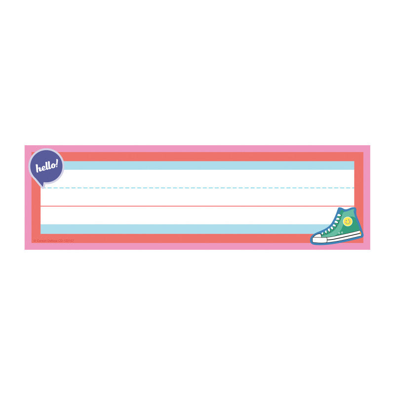 We Stick Together Name Plates, Pack of 36