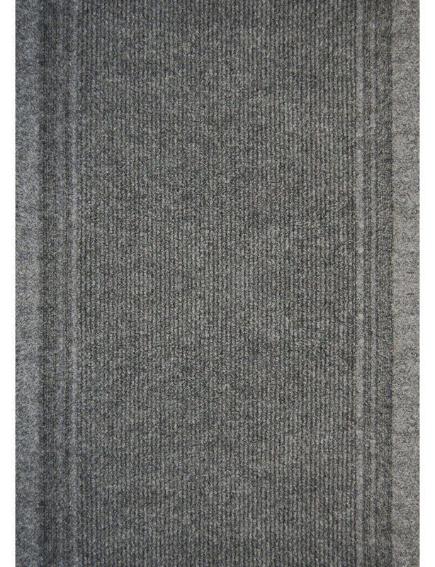 MULTY HOME - Multy Home Tracker 60 ft. L X 26 in. W Gray Nonslip Carpet Runner