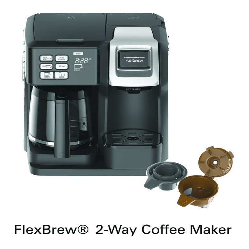 HAMILTON BEACH - Hamilton Beach FlexBrew 12 cups Black Coffee Maker