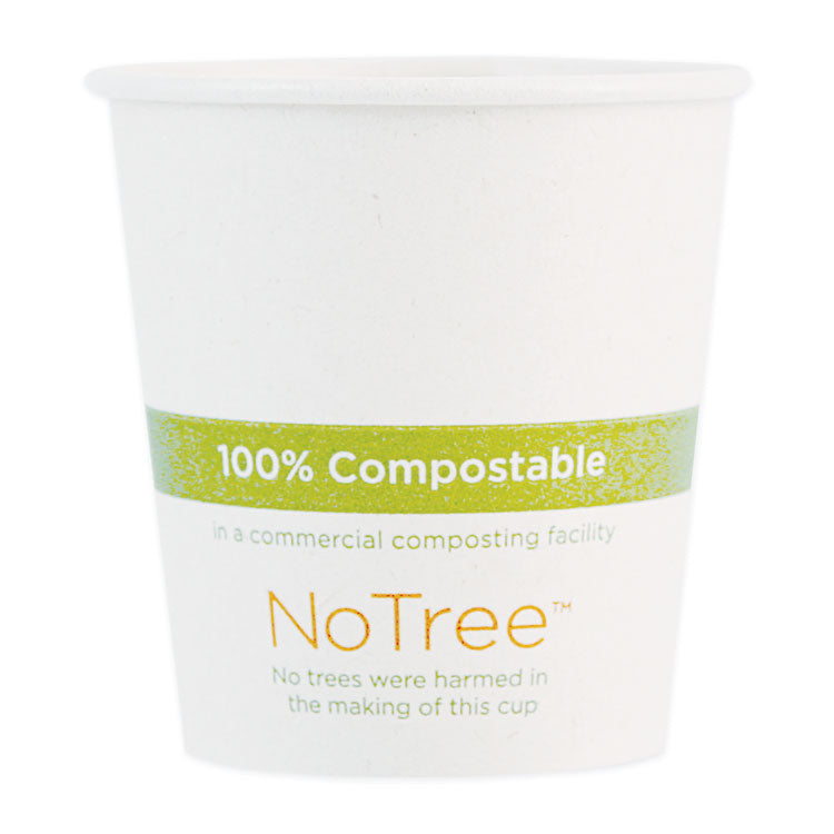 World Centric - NoTree Paper Hot Cups, 10 oz, Natural, 1,000/Carton